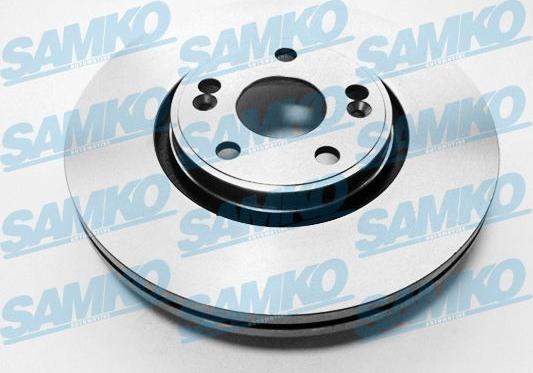 Samko R1037V - Спирачен диск vvparts.bg