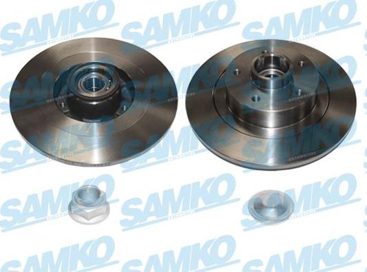 Samko R1079PCA - Спирачен диск vvparts.bg