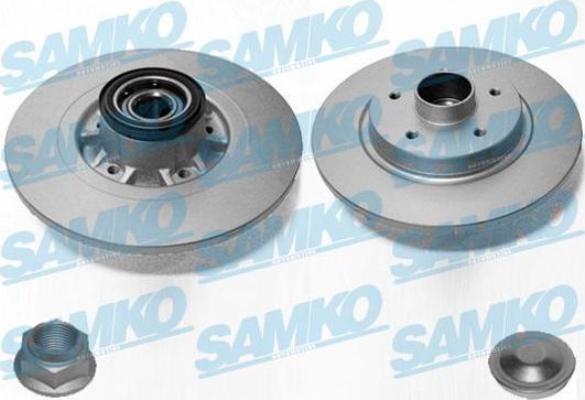 Samko R1070PRCA - Спирачен диск vvparts.bg