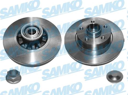 Samko R1072PCA - Спирачен диск vvparts.bg