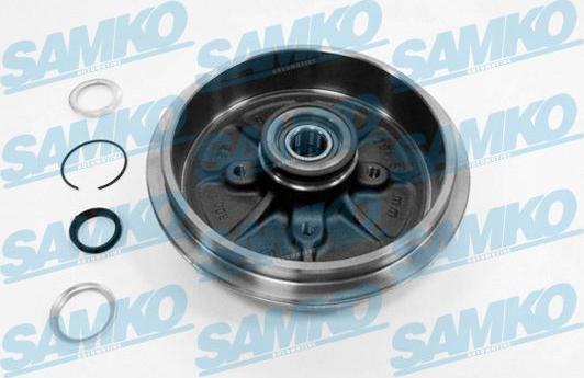 Samko S70684CA - Спирачен барабан vvparts.bg