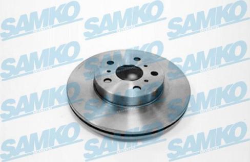 Samko T2471V - Спирачен диск vvparts.bg