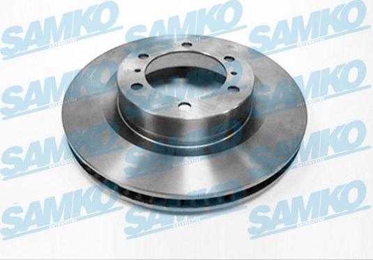 Samko T2064V - Спирачен диск vvparts.bg