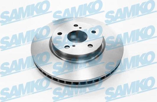Samko T2017V - Спирачен диск vvparts.bg