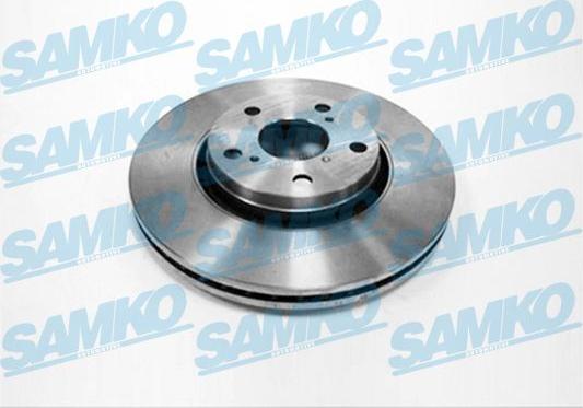 Samko T2087V - Спирачен диск vvparts.bg