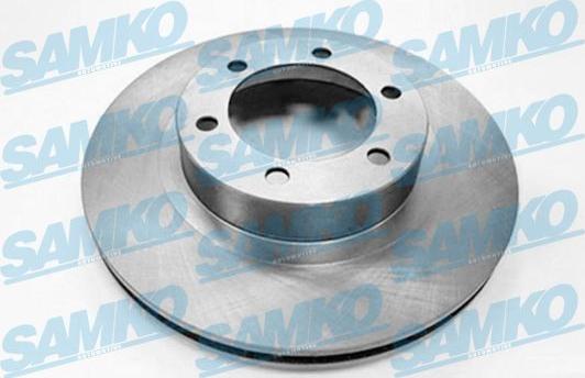 Samko T2027V - Спирачен диск vvparts.bg