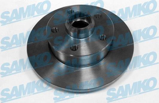 Samko V2243PA - Спирачен диск vvparts.bg