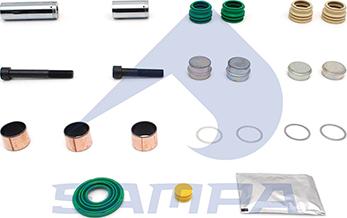 Sampa 095.633 - Ремонтен комплект, спирачен апарат vvparts.bg