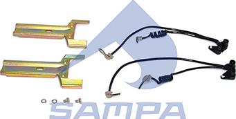 Sampa 092.505 - Предупредителен контактен сензор, износване на накладките vvparts.bg