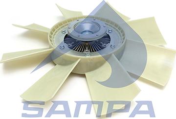 Sampa 041.402 - Вентилатор, охлаждане на двигателя vvparts.bg