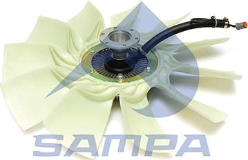 Sampa 041.415 - Вентилатор, охлаждане на двигателя vvparts.bg