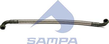 Sampa 041.197 - Маркуч, маслен радиатор на трансмисията vvparts.bg