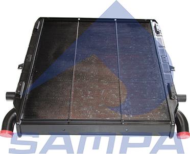 Sampa 042.024 - Радиатор, охлаждане на двигателя vvparts.bg