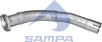 Sampa 010.425 - Гъвкава тръба, изпускателна система vvparts.bg