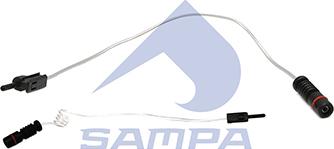 Sampa 206.381A - Предупредителен контактен сензор, износване на накладките vvparts.bg