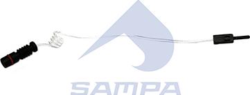 Sampa 206.381 - Предупредителен контактен сензор, износване на накладките vvparts.bg