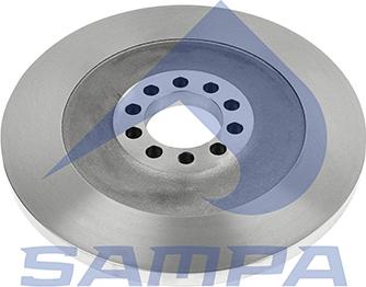 Sampa 207.374 - Спирачен диск vvparts.bg