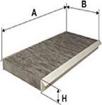 SAMPIYON FILTER CK 0194 K - Филтър купе (поленов филтър) vvparts.bg