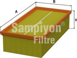 SAMPIYON FILTER CP 0265 - Въздушен филтър vvparts.bg