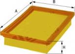 SAMPIYON FILTER CP 0301 - Въздушен филтър vvparts.bg