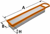 SAMPIYON FILTER CP 0336 - Въздушен филтър vvparts.bg