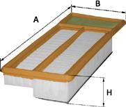 SAMPIYON FILTER CP 0338 F - Въздушен филтър vvparts.bg