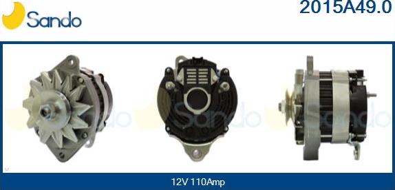 Sando 2015A49.0 - Генератор vvparts.bg