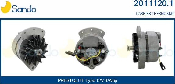 Sando 2011120.1 - Генератор vvparts.bg