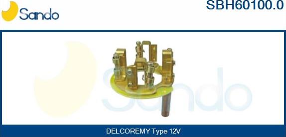 Sando SBH60100.0 - Държач, карбонови четки vvparts.bg