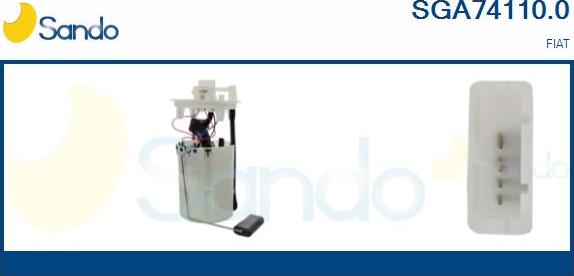 Sando SGA74110.0 - Горивопроводен модул (горивна помпа+сонда) vvparts.bg