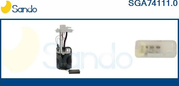 Sando SGA74111.0 - Горивопроводен модул (горивна помпа+сонда) vvparts.bg