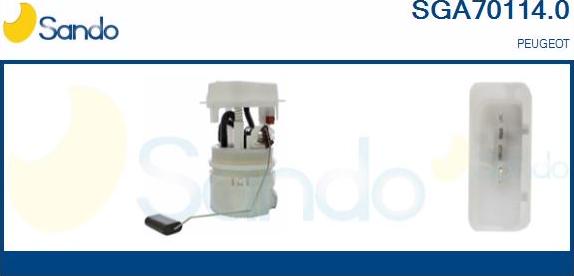 Sando SGA70114.0 - Горивопроводен модул (горивна помпа+сонда) vvparts.bg