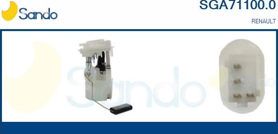 Sando SGA71100.0 - Горивопроводен модул (горивна помпа+сонда) vvparts.bg
