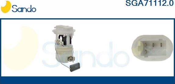 Sando SGA71112.0 - Горивопроводен модул (горивна помпа+сонда) vvparts.bg