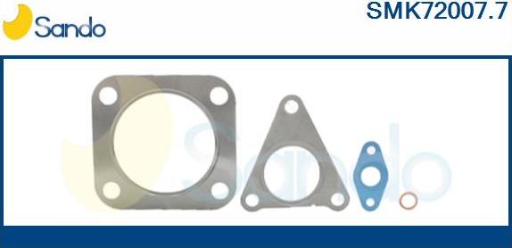 Sando SMK72007.7 - Монтажен комплект, турбина vvparts.bg