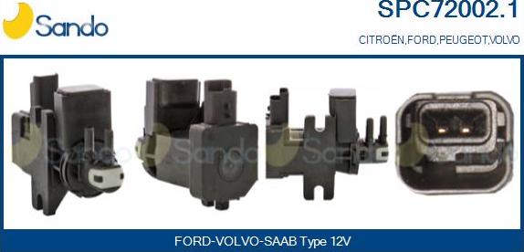 Sando SPC72002.1 - Преобразувател на налягане, регулиране на изпускателната сис vvparts.bg