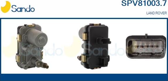Sando SPV81003.7 - Регулиращ клапан за налягане на турбината vvparts.bg