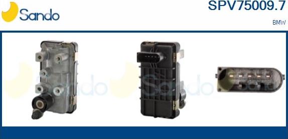 Sando SPV75009.7 - Регулиращ клапан за налягане на турбината vvparts.bg