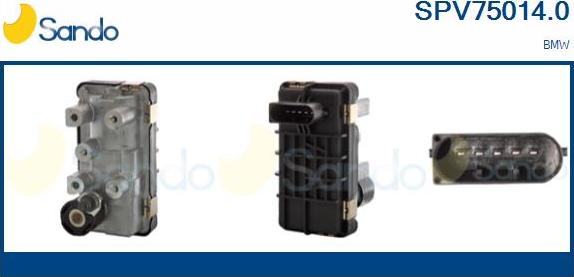 Sando SPV75014.0 - Регулиращ клапан за налягане на турбината vvparts.bg
