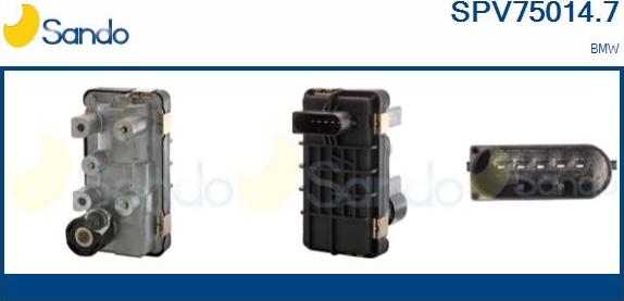 Sando SPV75014.7 - Регулиращ клапан за налягане на турбината vvparts.bg
