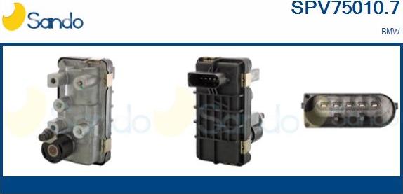 Sando SPV75010.7 - Регулиращ клапан за налягане на турбината vvparts.bg