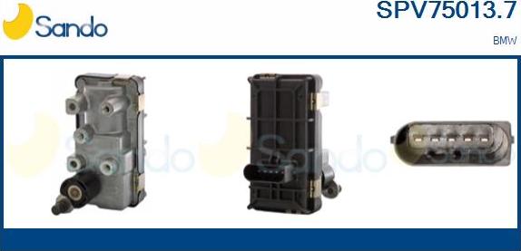 Sando SPV75013.7 - Регулиращ клапан за налягане на турбината vvparts.bg