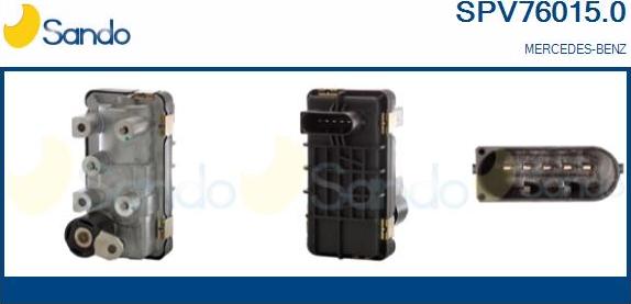 Sando SPV76015.0 - Регулиращ клапан за налягане на турбината vvparts.bg