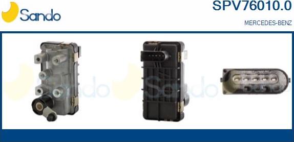 Sando SPV76010.0 - Регулиращ клапан за налягане на турбината vvparts.bg