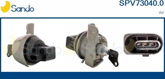 Sando SPV73040.0 - Регулиращ клапан за налягане на турбината vvparts.bg