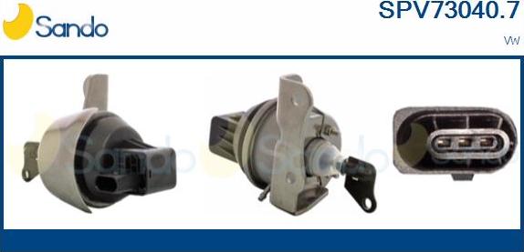 Sando SPV73040.7 - Регулиращ клапан за налягане на турбината vvparts.bg