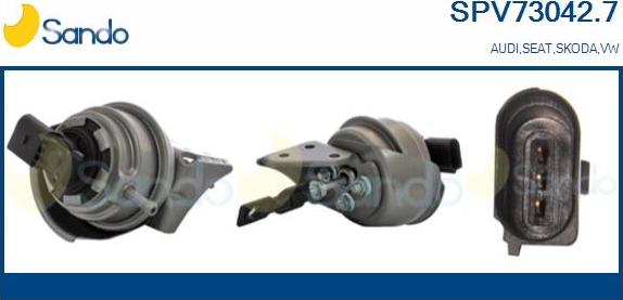 Sando SPV73042.7 - Регулиращ клапан за налягане на турбината vvparts.bg