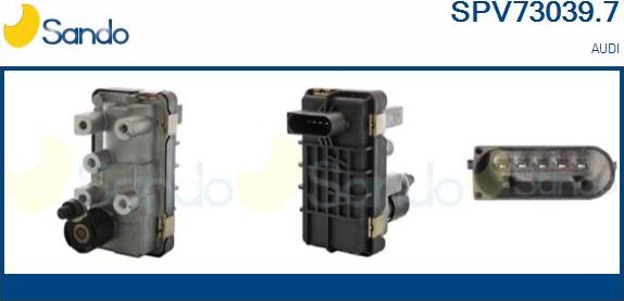 Sando SPV73039.7 - Регулиращ клапан за налягане на турбината vvparts.bg