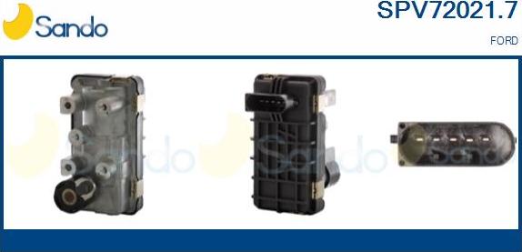 Sando SPV72021.7 - Регулиращ клапан за налягане на турбината vvparts.bg