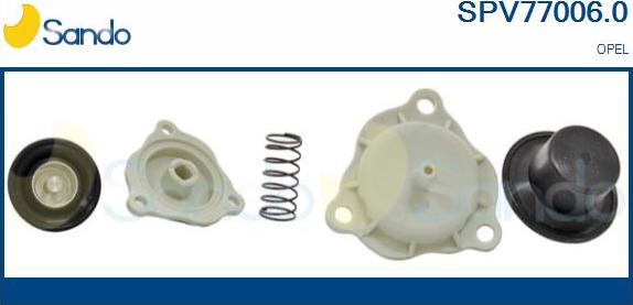 Sando SPV77006.0 - Регулиращ клапан за налягане на турбината vvparts.bg